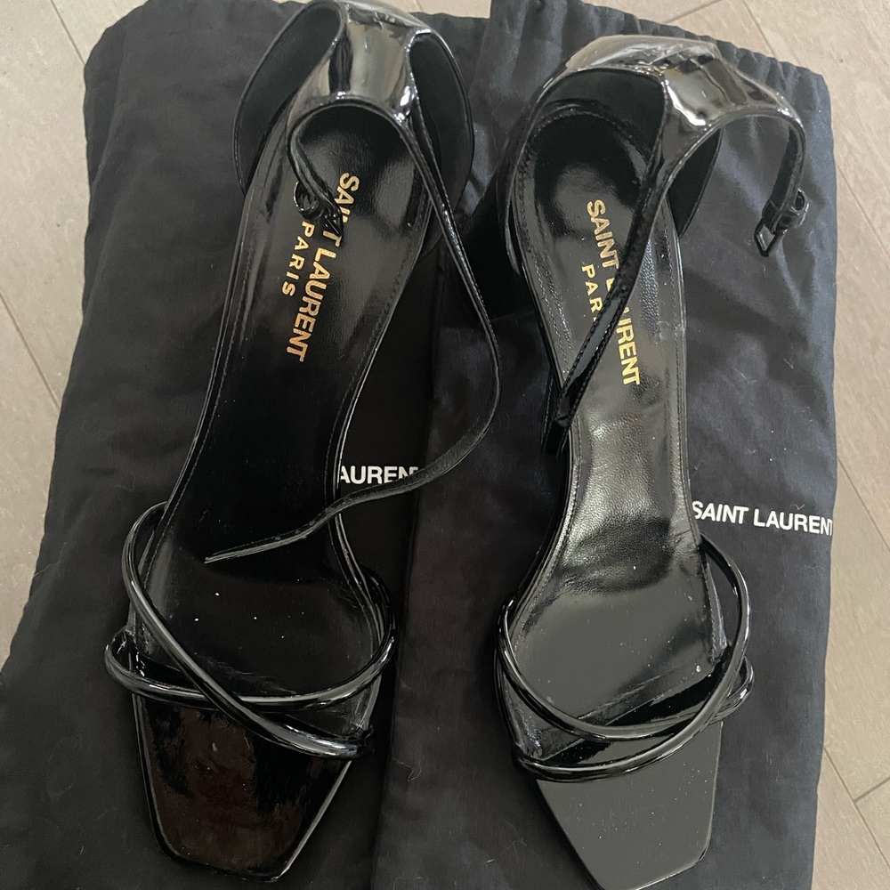Authentic YSL heeled sandals size 39